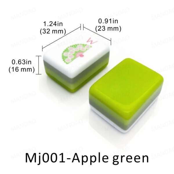 American Mahjong-free delivery-MJ001-Apple Green