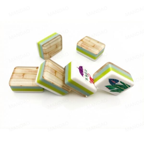 American Mahjong-USA warehouse-Mj007-Bamboo Grain