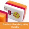 American Mahjong 160 Tiles Set-MJ003-Orange