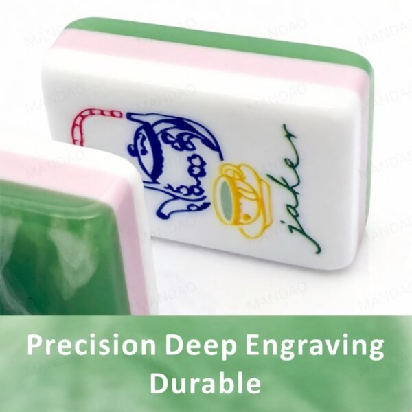 B8 (2) American Mahjong-USA warehouse Free delivery-Mj008-Jade