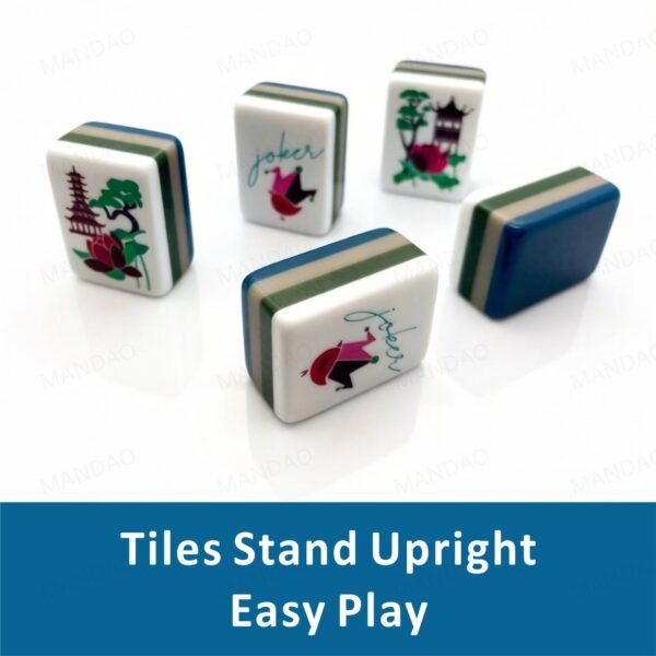 American Mahjong-USA warehouse-MJ006-Navy blue