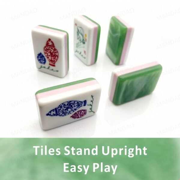 D8 (2) American Mahjong-USA warehouse Free delivery-Mj008-Jade