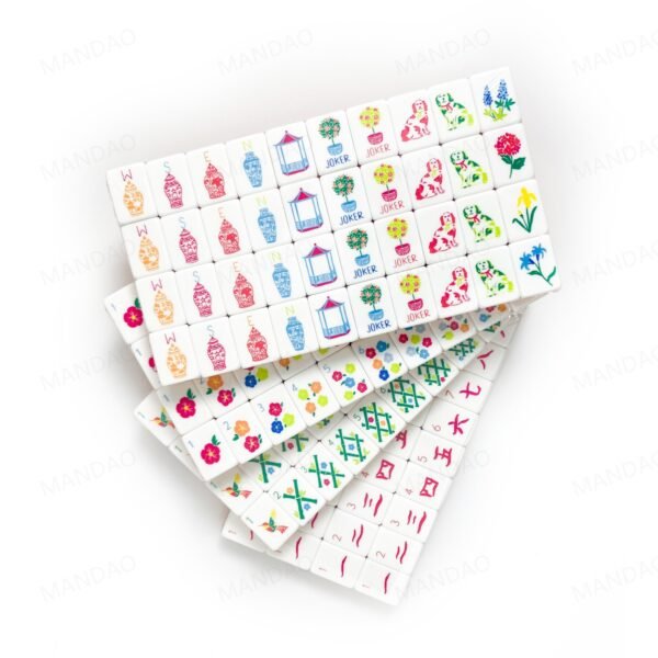 American Mahjong 160 Tiles Set-MJ003-Orange