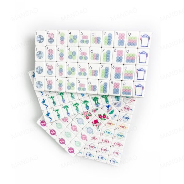 American Mahjong 160 Tiles Set-MJ004-Violet