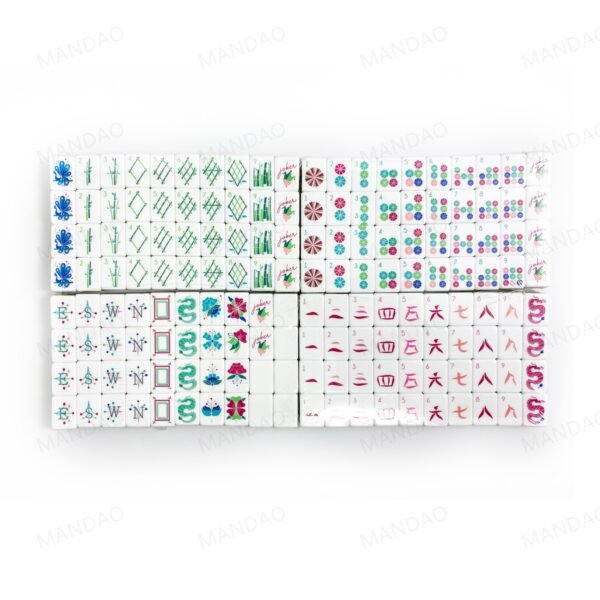 American Mahjong-USA Warehouse free delivery-MJ005-Rose Red