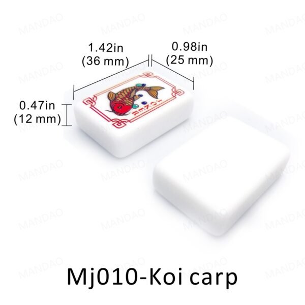 American Mahjong-USA warehouse Free delivery-Mj010-Koi Carp