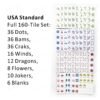 American Mahjong-USA warehouse Free delivery-Mj009-Tortoiseshell
