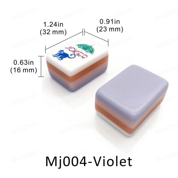 American Mahjong 160 Tiles Set-MJ004-Violet