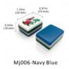 American Mahjong-USA warehouse-MJ006-Navy blue
