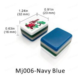 American Mahjong-USA warehouse-MJ006-Navy blue