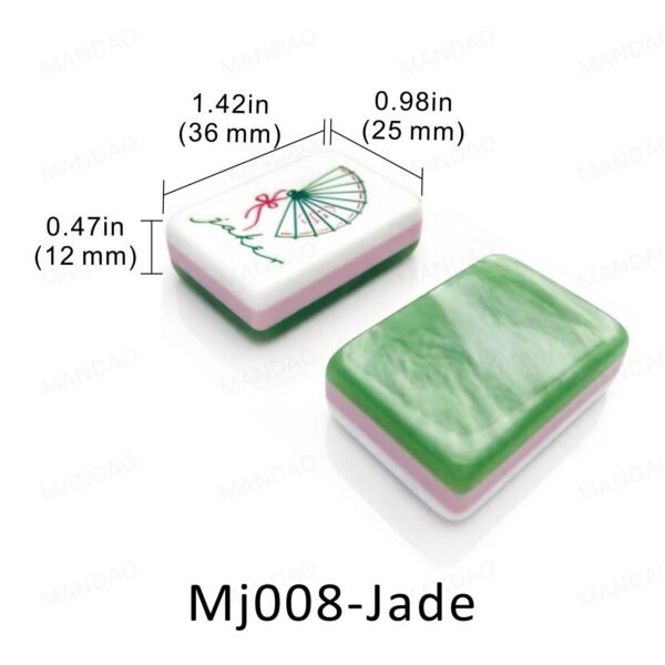 MahJong8 (2) American Mahjong-USA warehouse Free delivery-Mj008-Jade
