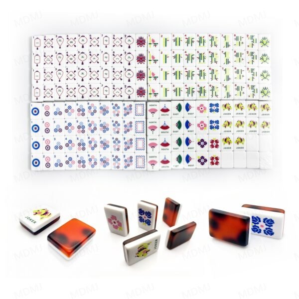 American Mahjong-USA warehouse Free delivery-Mj009-Tortoiseshell